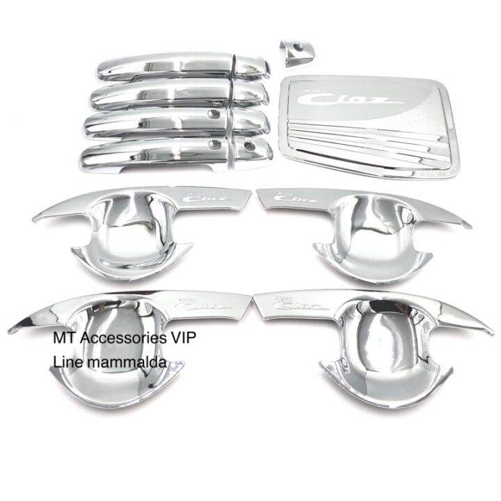 สินค้าใหม่-เบ้ากันรอย-ครอบมือจับ-ครอบฝาถังน้ำมัน-ซูซูกิ-เซียส-ciaz-สีโครเมี่ยม-ลด-50