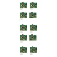 10ชิ้น2A 10W Breadboard โมดูลแหล่งจ่ายไฟ DC6.5V-23V ขนาดเล็ก12V ถึง5V ตัวแปลง Step Down Buck สำหรับไฟ LED