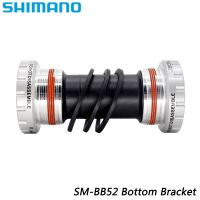 SHIMANO DEORE SM-BB52ขายึดด้านล่างจักรยานเสือภูเขาฮอลโลวเท็ค II 68/73มม. น็อตยึดช่วงล่างการขี่จักรยาน MTB จักรยาน BB52