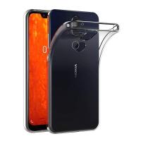 Nokia 8.1 เคส, Windcase ใสผอมนุ่มกันชน TPU เจลใส ปกคลุมกรณี for Nokia 8.1