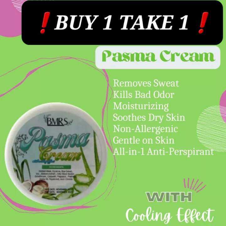 BUY 1 TAKE 1 !!! Original BMRS PASMA CREAM With Cooling Effect 10g FDA ...