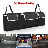 High Capacity Car Trunk Organizer Backseat Storage Bag Multi-use Oxford Cloth Car Seat Back Organizers Interior Accessories