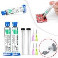 ❄▲ Low Temperature Lead-free Syringe Smd Solder Paste Flux For Soldering Led Sn42Bi58 Sn63Pb37 SMD Repair Welding Paste