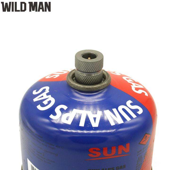 Butane Stove Gas Refill Adapter Portable Bottle Type Cartridge Valve