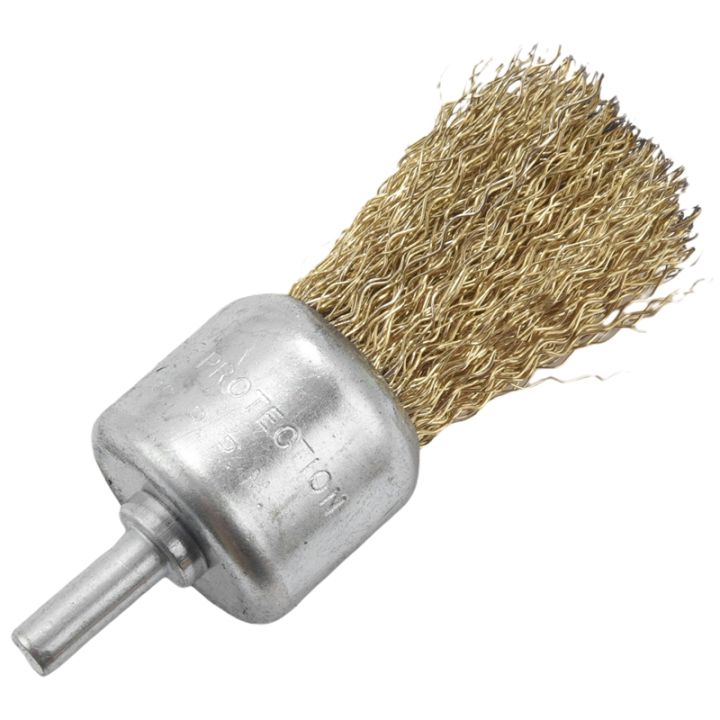 15-pack-wire-wheel-cup-brush-set-with-1-4-inch-round-shank-5-sizes-brass-coated-wire-drill-brush-for-paint-removal-project-corrosion-rust