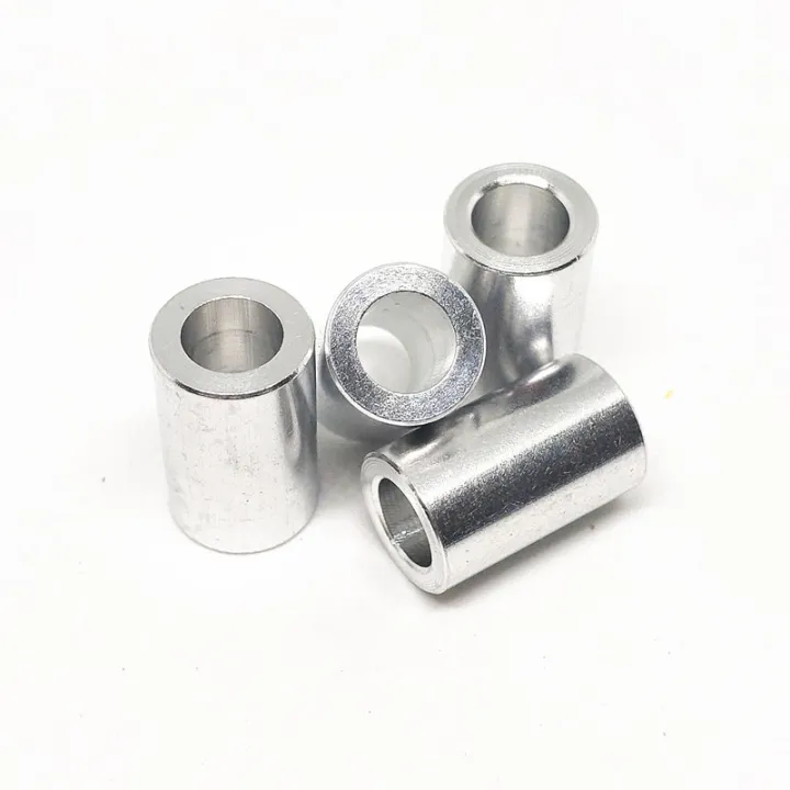 10-buah-pencuci-datar-aluminium-m3-m4-m5-m6-m8-gasket-bushing-aluminium-spacer-aluminium-tabung-berongga-tanpa-ulir-standoff