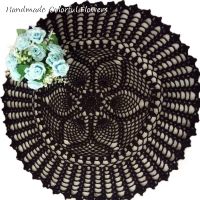 【CC】☢  place mat pad crochet wedding placemat cup coffee tea coaster doily kitchen