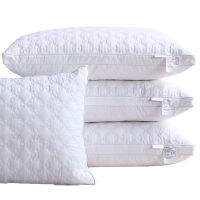 Thickened Feather Pillow PP Cotton Pillow Core Bedding Set 48*74cm Solid Color Pillow Inner Bedroom Home Textile Home &amp; Living