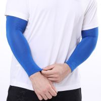 Unisex Cooling Arm Sleeves Cover Sports Running UV Sun Protection Outdoor Men Fishing Cycling Sleeves for Hide Tattoos