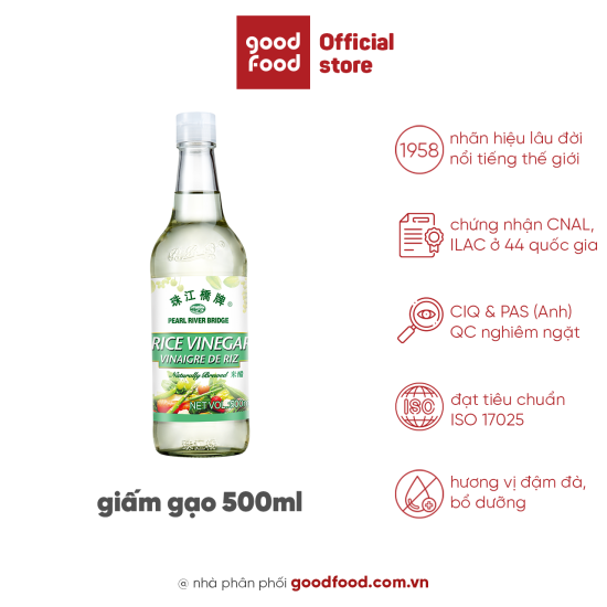 Giấm gạo pearl river bridge 500ml - ảnh sản phẩm 1