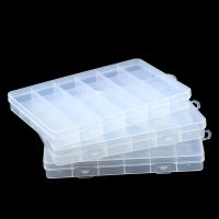 ✷✘ JHNBY Plastic Rectangle 24 Grid Compartment Storage big Box Earring Ring Jewelry Beads Case Container Display DIY accessories