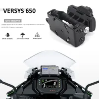 Motorcycle For Kawasaki Versys650 Phone Navigation Bracket Phone Holder USB Charger Ø 13/16 mm VERSYS650 Versys 650 2022 2023