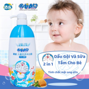 Sữa Tắm & Gội Trẻ Em Doraemon 2 Trong 1 Công Thức Dịu Nhẹ Làm Sạch Da Và