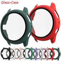 Glass Case For Samsung Galaxy watch active2 44mm 40 mm All-Around cover bumper Screen Protector Galaxy watch active 2 44mm 40mm