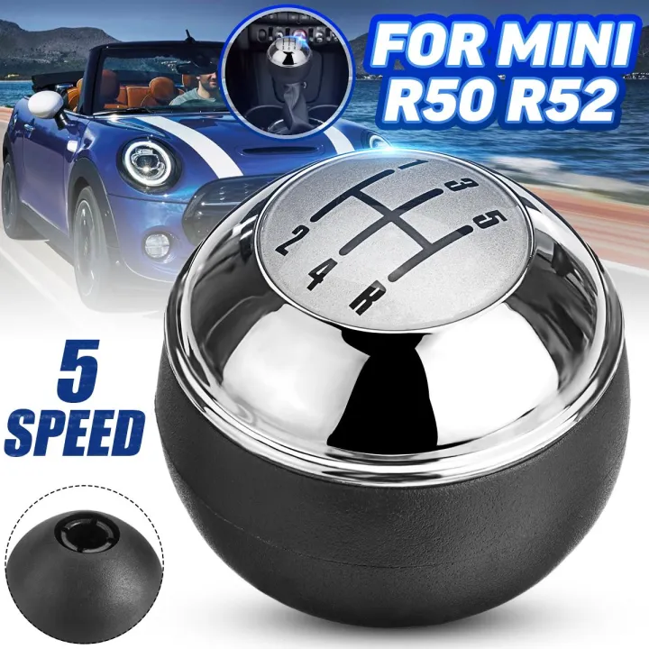 6 Speed Car Manual Gear Shift Knob Shifter For MINI R50 R52 R53 Cooper