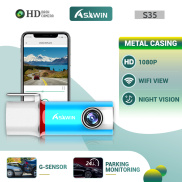 Asawin Camera hành trình WiFi đầu ghi hình xe hơi Thông minh Full HD 1080P