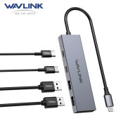Wavlink USB C HUB 10Gbps 4-Port USB siêu cepat USB 3