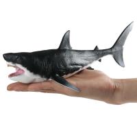 GuangquanStrade Megalodon สิ่งมีชีวิตตุ๊กตาขยับแขนขาได้ปลาฉลามขนาดใหญ่สำหรับของขวัญสำหรับเด็กเด็กหญิงเด็กชาย