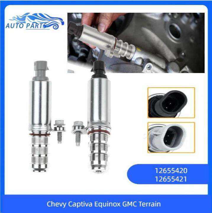 1 Set Intake & Exhaust Camshaft Actuator Solenoids Solenoid Valve Chevy