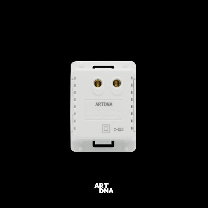 art-dna-รุ่น-a88-เต้ารับดับเบิ้ล-ยูเอสบี-สีเกรย์-ไซส์-m-ปลั๊กไฟโมเดิร์น-ปลั๊กไฟสวยๆ-สวิทซ์-สวยๆ-switch-design