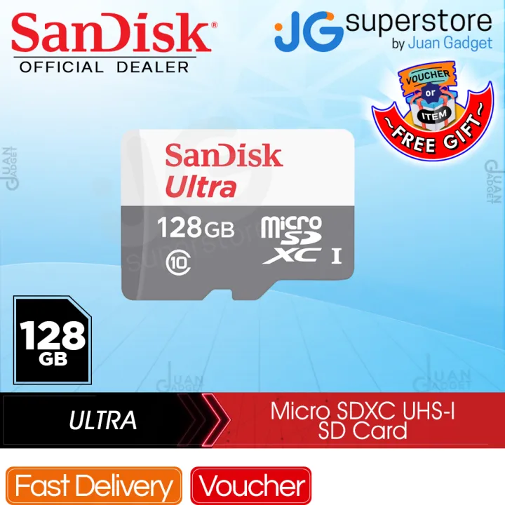 871円 低廉 SanDisk Ultra 128GB 100MB s UHS-I Class 10 microSDXC Card SDSQUNR- 128G