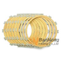 Motorcycle Paper-Base Clutch Friction Plate Set For Yamaha MT-01 05-06 XV1700 05-10 XV1700ATS Road Star Silverados 08-12