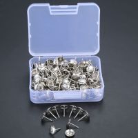 ✑ 300Pcs Upholstery Nail Jewelry Wood Box Furniture Tack 11x17mm Stud Pushpin Doornail Upholstery Pins Craft 1Pc Storage Box