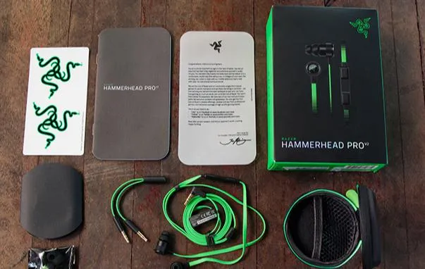 Razer Hammerhead Pro V2 In Ear Misic Gaming Headphone Razer Pro V2 Hammerhead Funpennsylvania Com