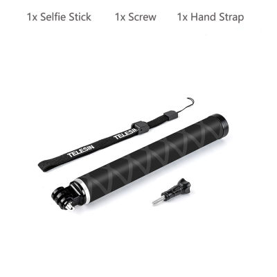 ESIN 90cm Monopod Carbon Fiber Selfie Stick Aluminium Alloy Tripod For GoPro Hero 10 9 8 7 6 Osmo Action Insta360 Accessories