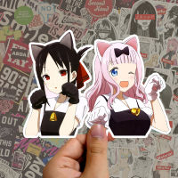 Kaguya-sama: Love Is War Cat สติ๊กเกอร์ Kaguya shinomiya อนิเมะสติ๊กเกอร์ Kaguya-sama wa Kokurasetai Chika Fujiwara