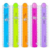 【YP】 Office Student School Supplies Transparent Tools Multi-function Folding Ruler Stationery