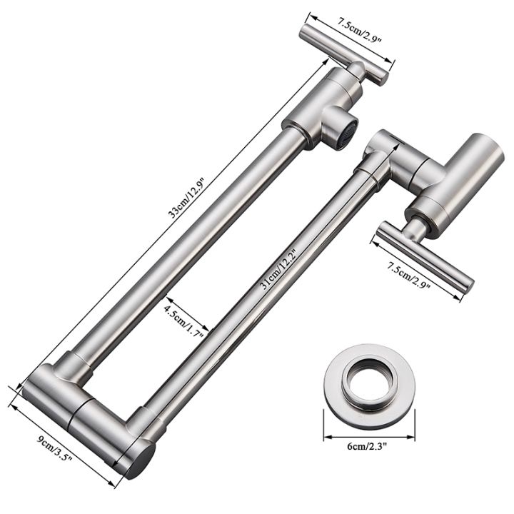 hot-dt-pot-filler-joint-spout-folding-stretchable-arm-wall-faucet-hole-handle-sink