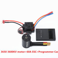 WT 3650 3600kv /4500kv Brushless Motor กับ60a Esc Programmer สำหรับ1:8/1:10 Hsp Hpi Wltoys รถ Rc Rc เรือ Part1【cod】