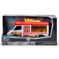 Toys R Us Speed City สปีดซีตี้ Light Up Pizza Van (930914)