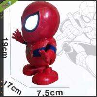 Spiderman Action Figure Dance Super Hero Robot Toy Dancing Music Lights Kids