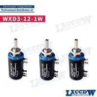 1pcs WXD3-12-1W 100 220 470 1K 2K2 3K3 4K7 10K 22K 33K 47K Ohm 100R 220R 470R 2.2K 3.3K 4.7K WXD3-12 1W Wirewound Potentiometer