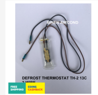 เทอร์โมสตัทละลายน้ำแข็งในตู้เย็นกันน้ำตัวควบคุมอุณหภูมิ TH-2 13C 2สาย