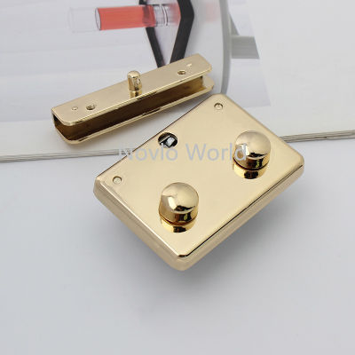 2-10pcs 54*39mm Light gold snap lock bag lock Purse Lock handbag lock clutch lock purse hardware
