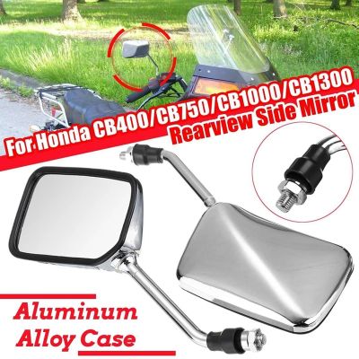 Motorcycle Handlebar Rear View Side Mirror Rearview Mirrors for CB400 VTEC 1 2 3 4 CB-1 VTR250 CB VTR 400 CB750