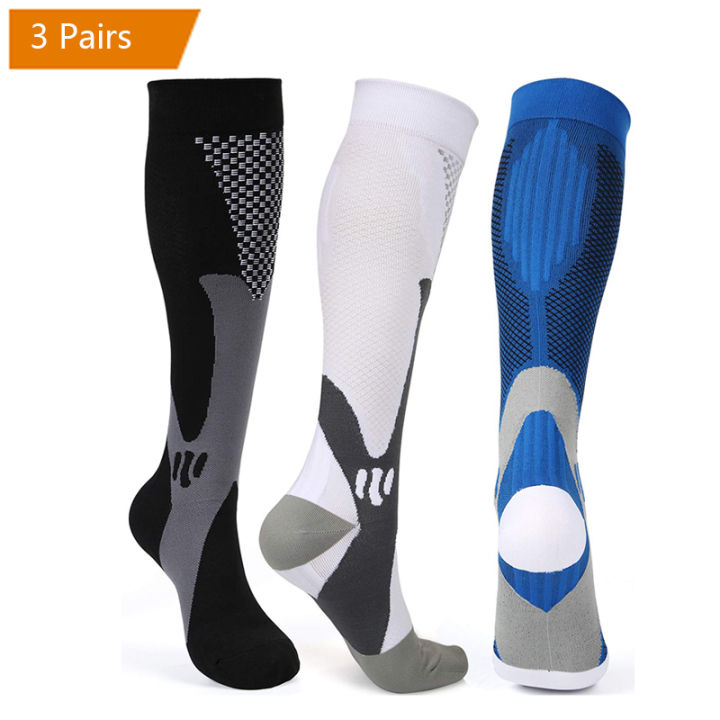 brothock-3-pairs-compression-socks-for-women-amp-men-20-30-mmhg-comfortable-athletic-nylon-medical-nursing-stockings-sport-running