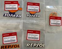 (แท้ศูนย์) สติกเกอร์ HONDA REPSOL โลโก้พื้นสีดำ 10 cm รหัส 86612-K33-630ZA