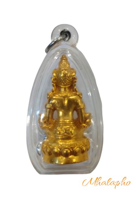 phra-avalokitesvara-statue-cast-in-brass-พระกริ่งอวโลกิเตศวร-เนื้อทองดอกบวบ-thai-amulets