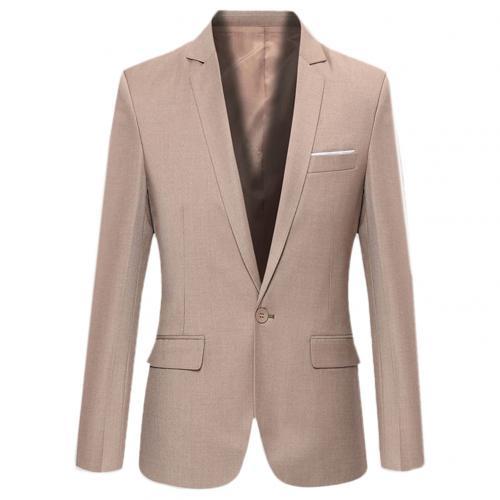 Men Business Blazers Spring Autumn Formal Mens Coat Male Fashion Solid Color Blazer Long Sleeve Lapel Slim and Fits платье пи