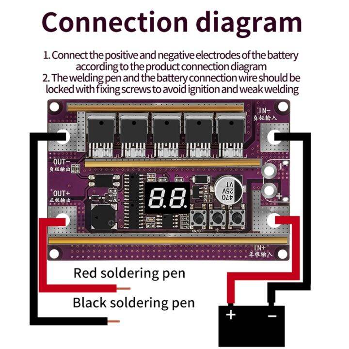 k99-mini-automatic-spot-welder-diy-kit-99-gear-adjustment-0-1-0-3mm-nickel-sheet-18650-lithium-battery-spot-welder-pen