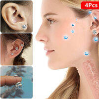 4 Pcs Metiz Plus Lymphvity Magnetherapy Earrings Therapy Weight Loss 4 Pcs New