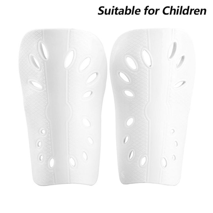 guliang630976-สนับหน้าแข้งฟุตบอลพลาสติก1คู่อุปกรณ์ป้องกันขาสำหรับเด็กผู้ใหญ่อุปกรณ์ป้องกันระบายอากาศยามหน้าแข้ง
