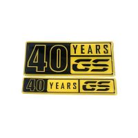 For BMW 40 Years GS Decals R1200GS R1250GS etc Motorcycle 3D Waterproof Sticker Body Shell Decal Protector Fairing Emblem Badge Decals  Emblems