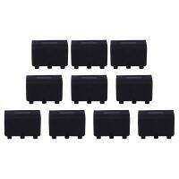 10 Pcs Battery Back Cover Door Shell Case for XBOX ONE Controller Black