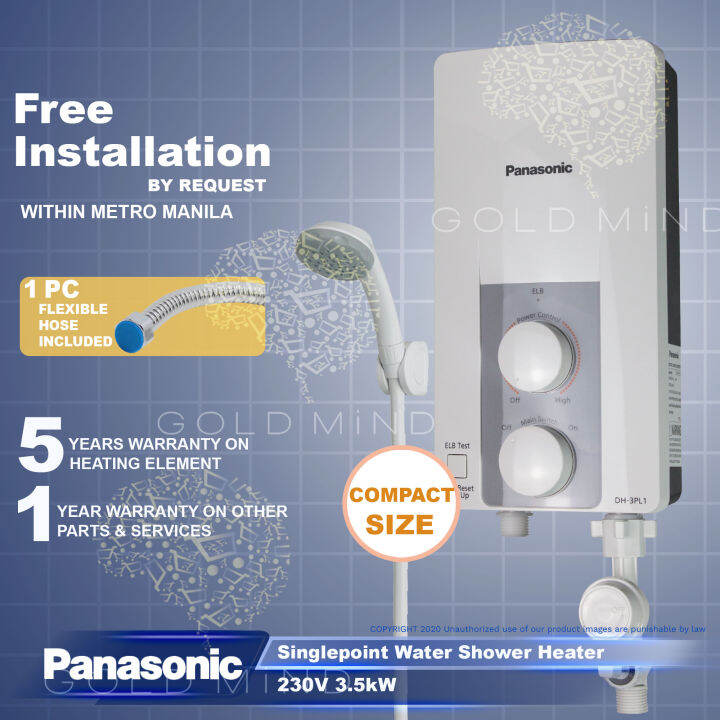 Panasonic Water Heater DH3PL1 Shower Heater Single Point HNF