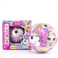 ProudNada Toys ของเล่นเด็กไข่เซอร์ไพรส์ยูนิคอร์น 7 ชั้น LQL SURPRISE UNICORN LETS BE FRIENDS.NO.BB221